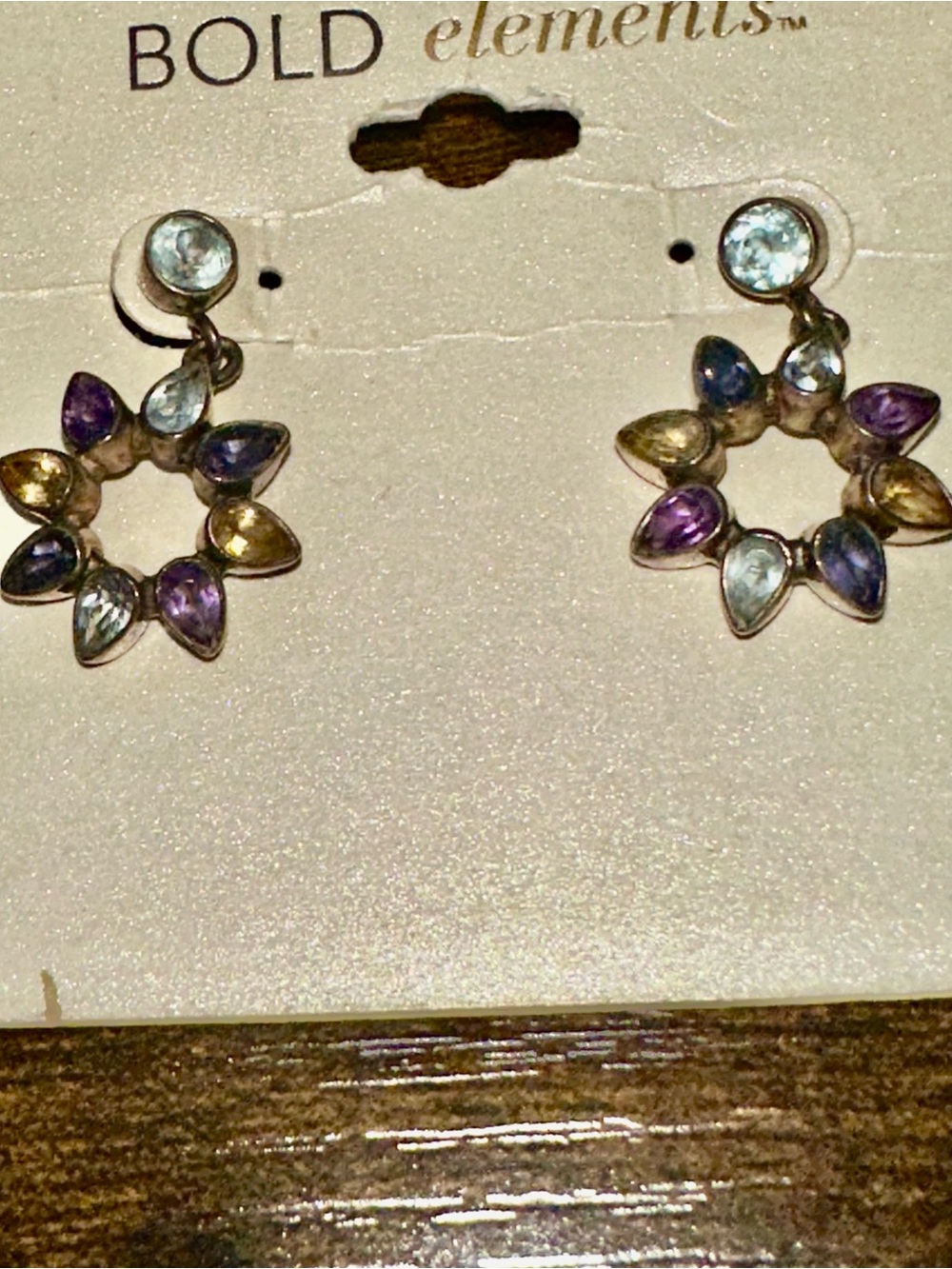 Sterling Silver Gemstone Petite Earrings